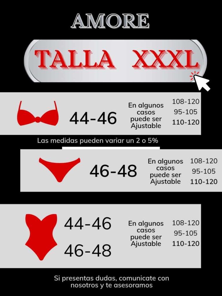 lenceria 3xl